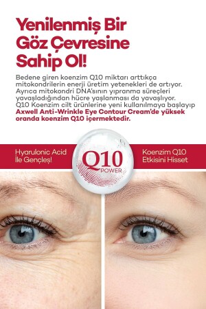 Koenzim Q10, Hyarulonic Acid, Caffeine Destekli Kırışıklık Karşıtı Nemlendirici Göz Çevresi Kremi GCBK1 - 4