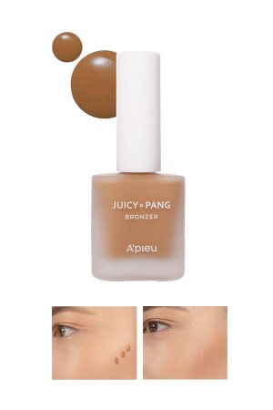 Kolay Uygulanılabilen Kalıcı Likit Bronzer Juicy-pang Water Bronzer (BR01) - Missha