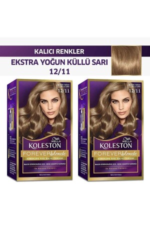 Koleston Kit Haarfärbemittel 12/11 Intensives Aschblond - Wella