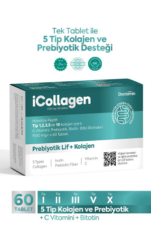 Kollagen- und probiotische Tablette - 1