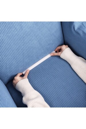 Koltuk Örtüsü Koltuk Arasına Sıkıştırma Çubuğu Kaymayı Engelleyici Aparat (11) Adet Renk Siyah-beyaz - Faiend