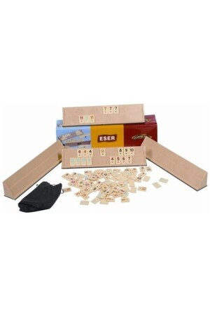 Konken Plastik Okey Takımı Büyük Boy - Eser