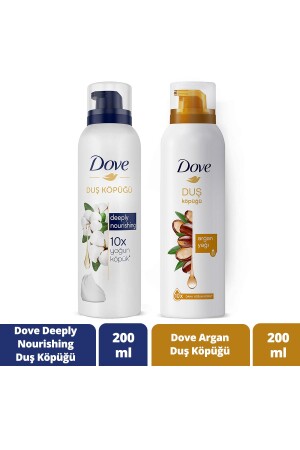 Köpük Duş Jeli Argan Yağı 200 Mlx1 Duş Köpüğü Deeply Nourishing Formül 200 ml X1 - Dove