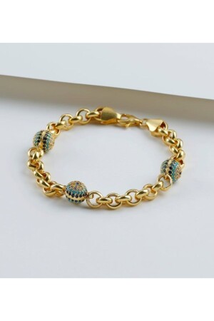 Kopya - Kuyumcu Model Göz Taşlı Künye - Hayaller Ülkesi