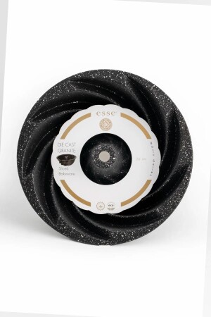 Kuchenform aus Granitguss – Grau-Schwarz artcook-kek-4177 - Esse