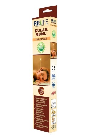 Kulak Temizleme Mumu Çubuğu 1 Kutu (2 Çubuk) moda-relife-kulak1 - Relife