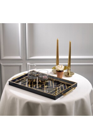 Kunst Tepsi-1 Parça-lacivert 1S3703-30050-LAC01 - Schafer