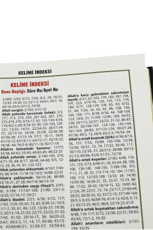 Kuranı Kerim 7 Özellikli Arapça Satır Arası Türkçe Okunuş Kelime Anlamı Meal Tecvidli Rahle Boy KRN-7-RHL - 8