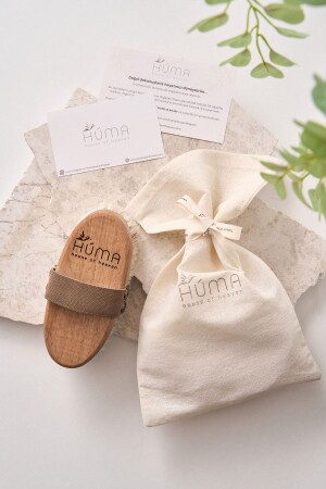 Kuru Fırça At Kılı %100 Doğal(SENTETİK KIL İÇERMEYEN) Selülit Fırçası - Humahouseofheaven