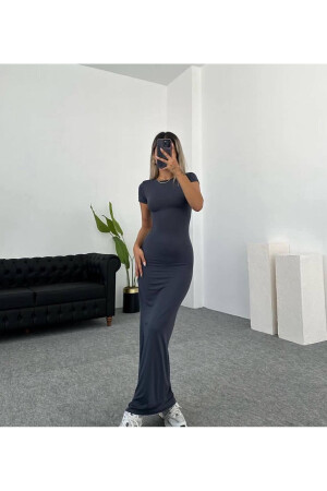 Kurzarm-Maxikleid für Damen khar - Khar