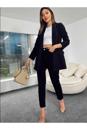 Kurzhantel-Blazerjacke für Damen aus Stoff - Vivoon