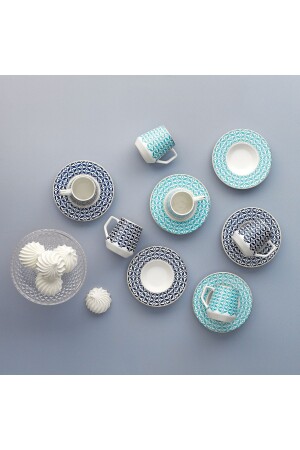 Legacy 6 Kişilik 12 Parça Kahve Fincan Seti 1S4227-08002-ASO04 - Schafer