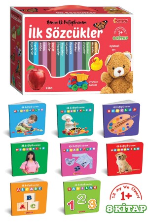 Lehrbücher für Kinder im Alter von 0 bis 3 Jahren. Meine erste Bibliothek – Lernset - Diytoy