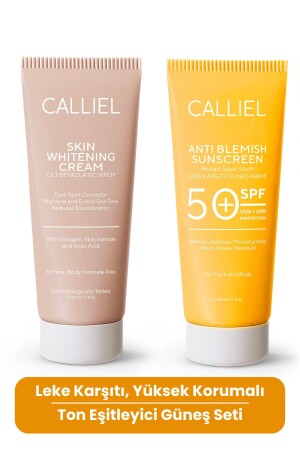 Leke Karşıtı- Yüksek Korumalı- Ton Eşitleyici Güneş Seti - Calliel