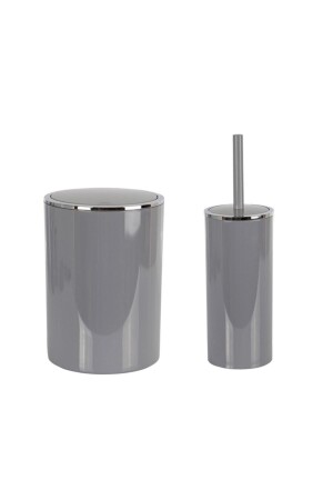 Lenox Müll + Toilette 2er Set Grau - Prima Nova