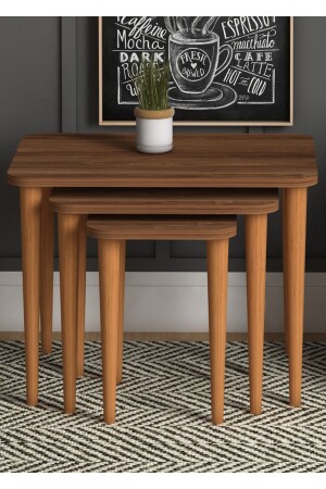 Letto 3'lü Zigonsehpa Ceviz - Monte Sehpa