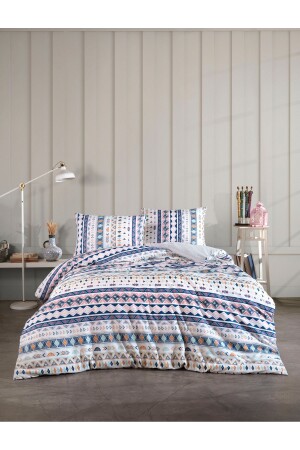 Life Doppelseitiges Pyramiden-Einzelbettbezug-Set Piramitsetek - Üntaş