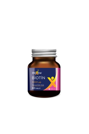Lifextra Biotin 5000 Mg 60 Tablet 8680133001185 - 1