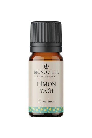 Limon Uçucu Yağı 10 ml %100 Saf ve Doğal (Lemon Essential Oil) - Monoville