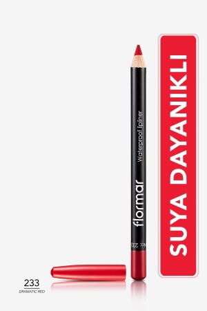 Lippenstift – Wasserfester Lipliner 233 Dramatic Red 8690604127665 - Flormar