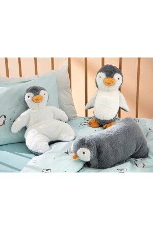 Little Penguin Çocuk Yastık 38x40 Cm Gri 10038165 - 4