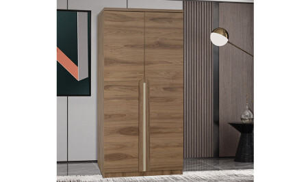 Lizbon 2 Kapılı Gardrop - Ceviz - Cadde Yıldız