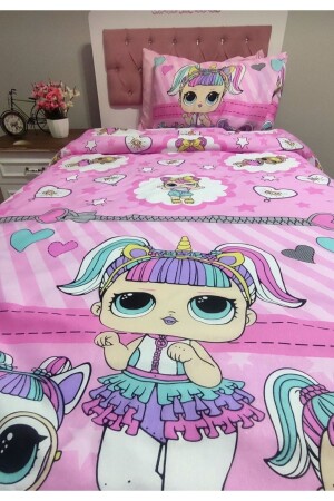 Lol Baby-Einzelbettbezug-Set (Elasty Sheet) - Gasel Çarşi