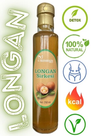 Longan Sirkesi Doğal Detox Doğal Longan Meyvesi Sirkesi - Bizimhekim