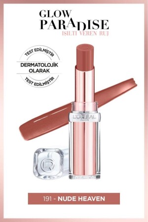 L'oréal Paris Glow Paradise Balm-in-lipstick - Işıltı Veren Ruj 191 Nude Heaven BLMNSHINEADD - 1