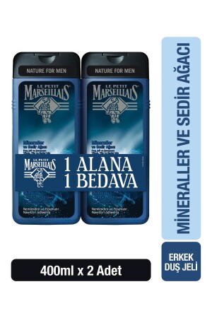 Lpm Men Mineraller Ve Sedir Ağacı Duş Jeli 400ml X2 - Le Petit Marseillais