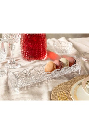 Lusi Cam Sunum Tabağı 24 Cm 10032971 - English Home