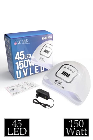 M-10 Max 150w Uv Led Kalıcı Oje Ve Protez Tırnak Kurutucu 8683089000127 - MOZIUR