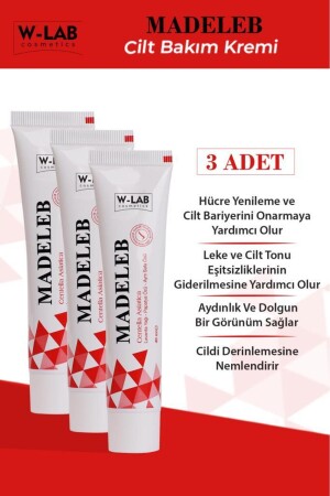 Madeleb 3 Adet 40+40+40 ml W-Lab Kozmetik Madeleb 3 Adet - 1