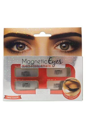 Magnetic Eyes Mıknatıslı Kirpik Orta Yoğun MG766 - 1