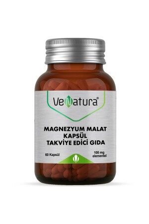 Magnezyum Malat Takviye Edici Gıda 60 Kapsül 3187 - 1