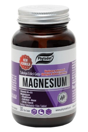 Magnezyum Vitamin B6 D3 - 30 Tablet (MAGNESİUM) PHYTDFMGNSYM - 1