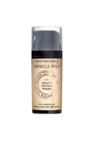 Makyaj Bazı - Miracle Prep 3 in 1 Beauty Protect Primer Spf 30 Pa-- 3614227917941 - Max Factor