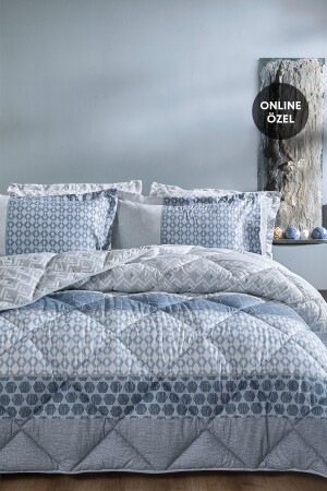 Malin Tek Kişilik Uyku Seti - Mavi - Yataş