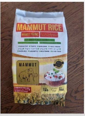 MAMMUT PREMIUM 1121 SELLA BASMATI RICE 5KG - Halal