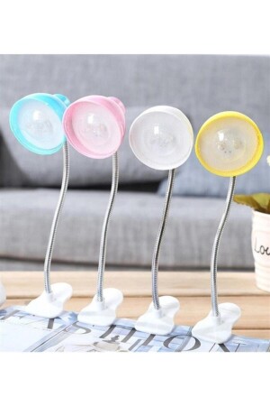 Mandallı Kitap Okuma Lambası Kitap Okuma Işığı Led Renk - Kuzey Hirdavat