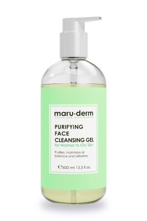 Maruderm Karma Ve Yağlı Ciltlere Özel Salisilik Asit Yüz Temizleme Jeli 400 ml - Maru.Derm