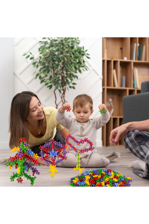 Master Molecules Eğitici Yaratıcı Molekül Stem Eğitimi Uyumlu 5 Renk 120 Parça Eğitici Oyuncak Molekül Lego 120li - 5