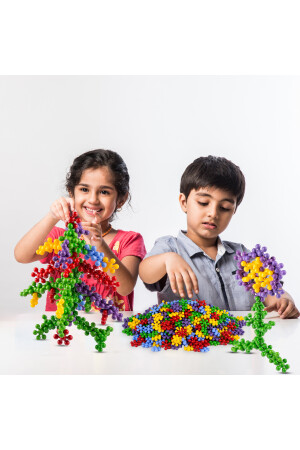 Master Molecules Eğitici Yaratıcı Molekül Stem Eğitimi Uyumlu 5 Renk 120 Parça Eğitici Oyuncak Molekül Lego 120li - 7