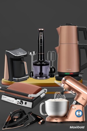 Maxigold 30-teiliges vorteilhaftes elektronisches Hochzeitspaket, elektrisches Küchen-Mitgift-Set BY-5734 - GoldMaster