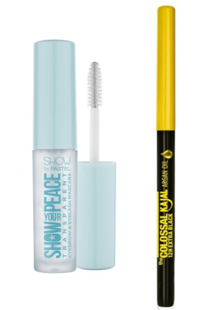 Maybelline New York Colossal Kajal Liner Extra Black -Show Your Transparan Kaş Ve Kirpik Maskarası - Show By Pastel