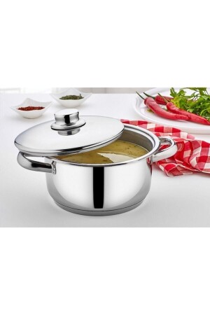 Mega tiefer Topf mit Stahlgriff 24x14 cm Et-cl154 ET-CL154 - Gülsan