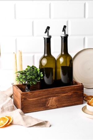 Mehrzweck-Holzkiste für Küche und Badezimmer - LALEZEN HOME