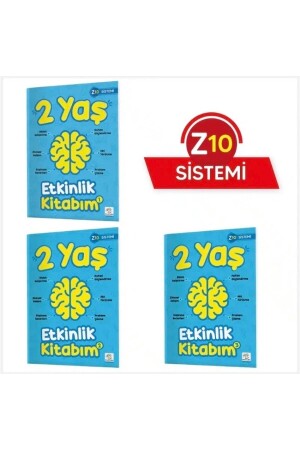 Mein 2 Jahre altes Aktivitätsbuch-Set (z10-System) - Yükselen Zeka