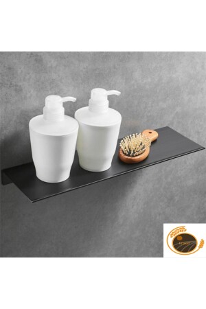 Metal Banyo Şampuan Rafları Mutfak Duvara Monte Tuvalet Duş Depolama Rafları Aksesuarları ttv-1 - 2