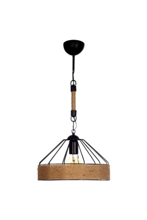 Meyra Tekli Halatlı Sarkıt Siyah polat952143 - polataydinlatma